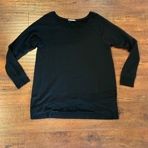 Threads 4 Thought Womens Black Sweatshirt